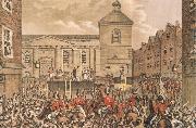 Thomas Pakenham Thomas Street,Dubli the Scene of Rober Emmet-s execution in 1803 Germany oil painting reproduction